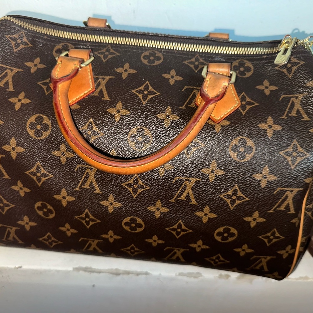 Louis Vuitton speedy 30 bandouliere AUTH